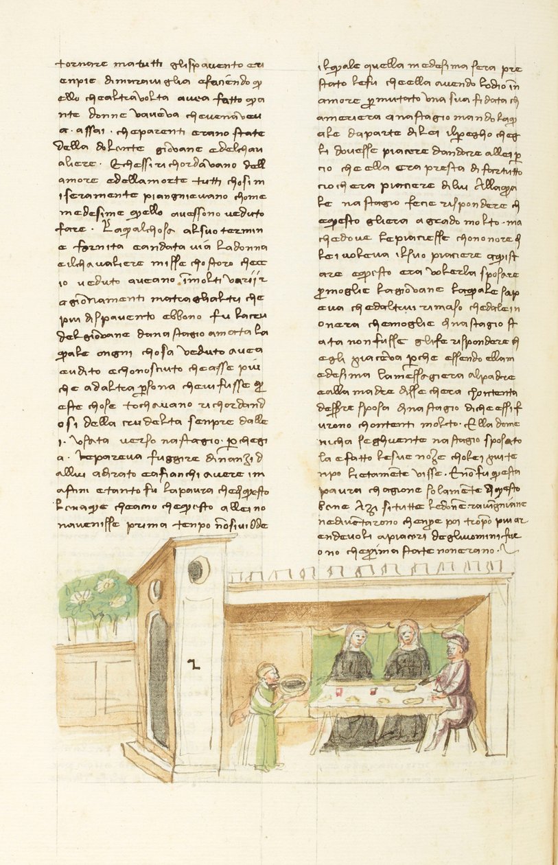Decameron, Falken - Giovanna gäst hos Federigo Alberighi, Femte dagen, novell 9 av Giovanni Boccaccio