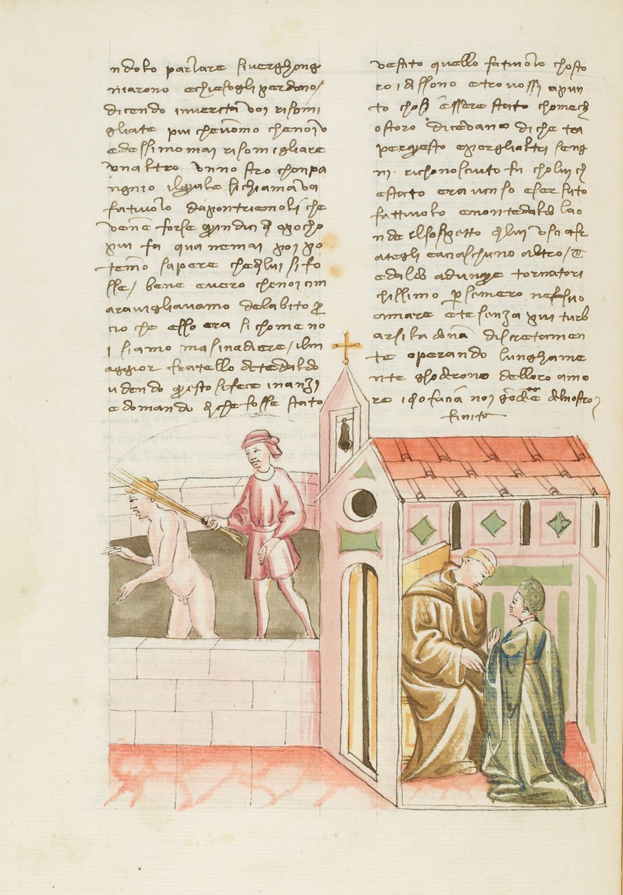 Decameron, En säsong i skärselden: Feronde i skärselden, Sjätte dagen, novell 1. av Giovanni Boccaccio