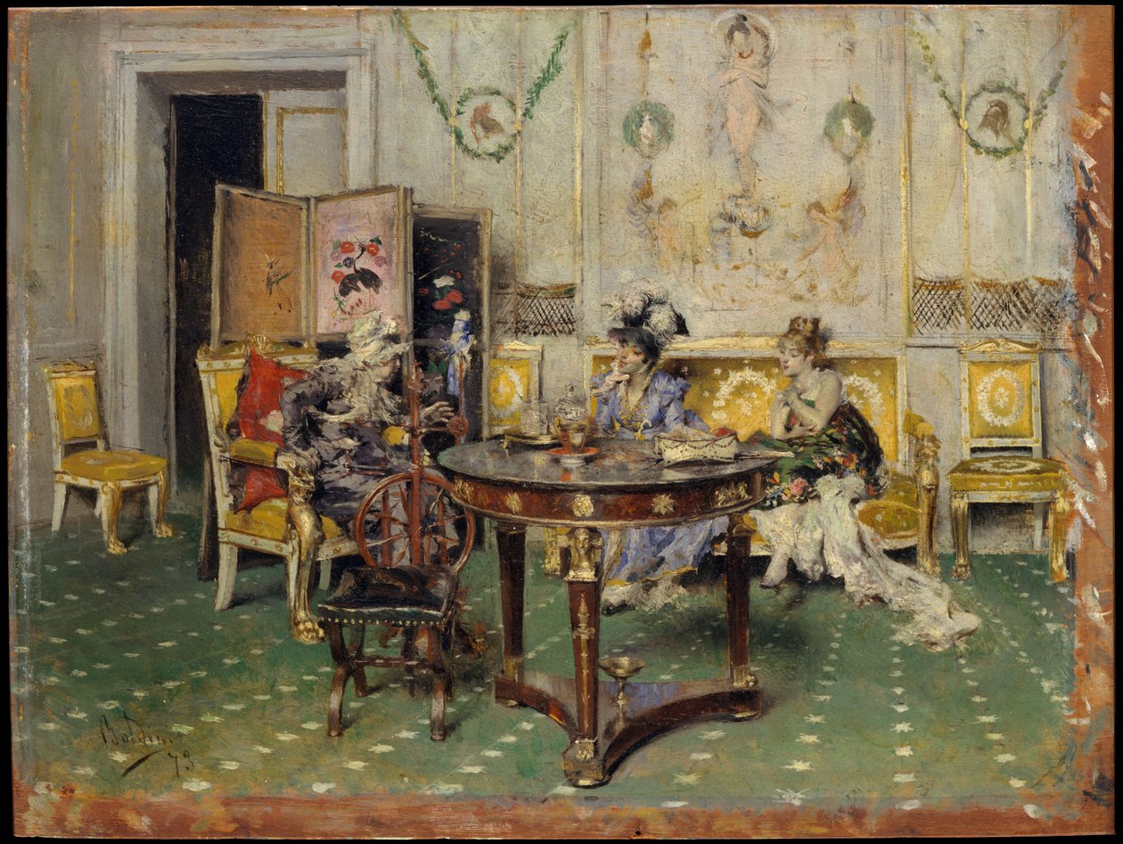Skvaller av Giovanni Boldini