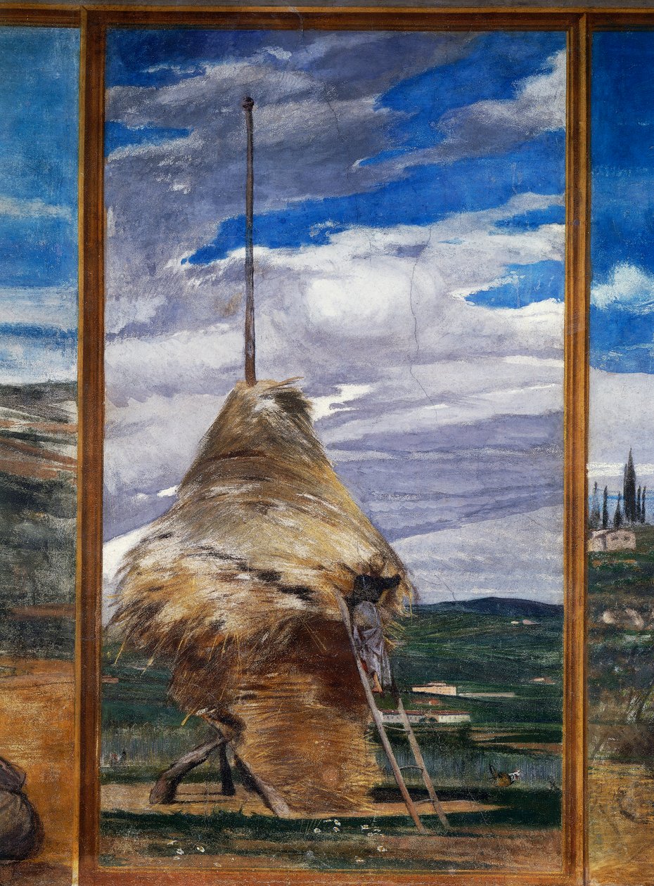 Höstack av Giovanni Boldini