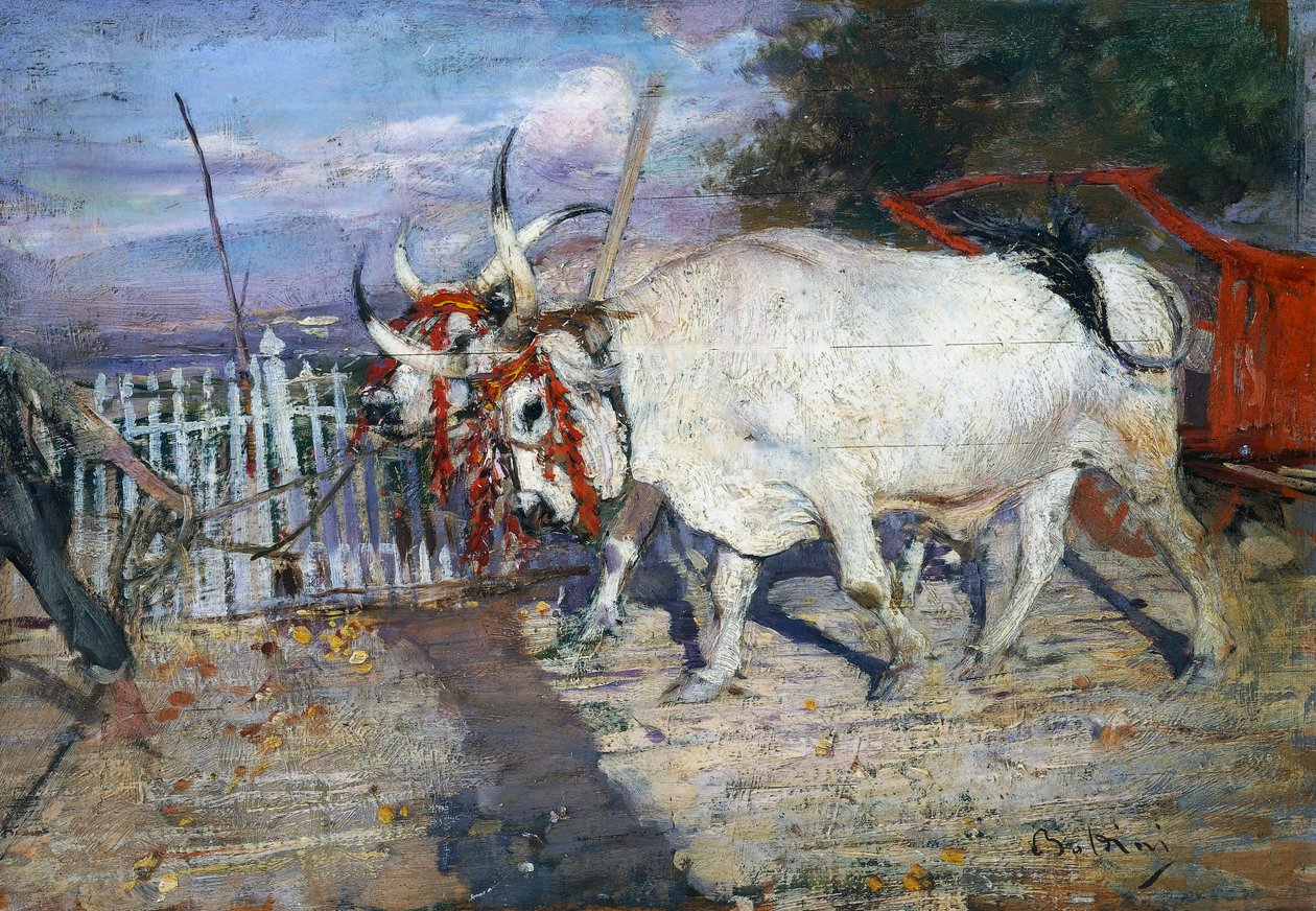 Oxvagn av Giovanni Boldini