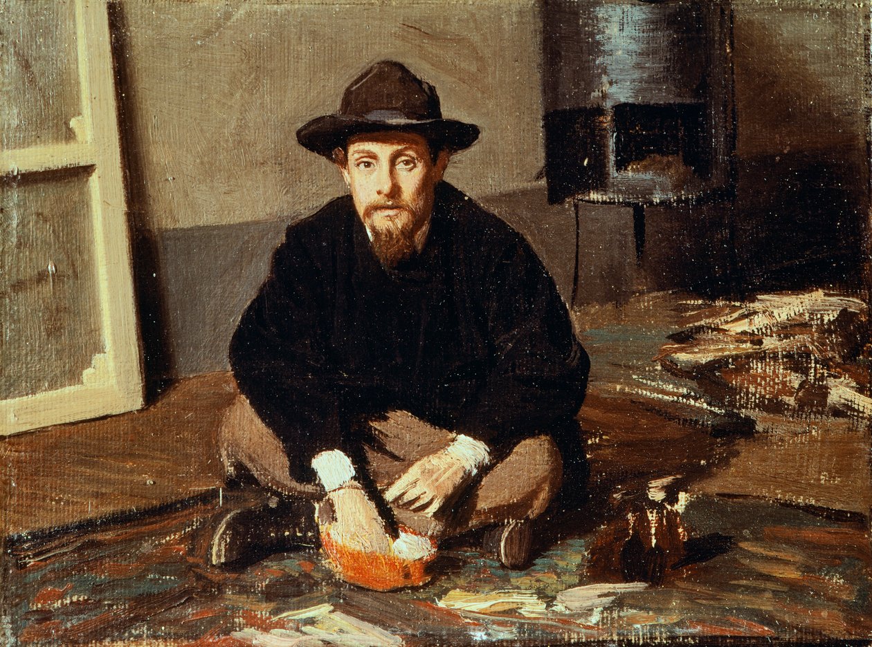 Porträtt av Diego Martelli, cirka 1865, av Giovanni Boldini (1842-1931), olja på duk av Giovanni Boldini