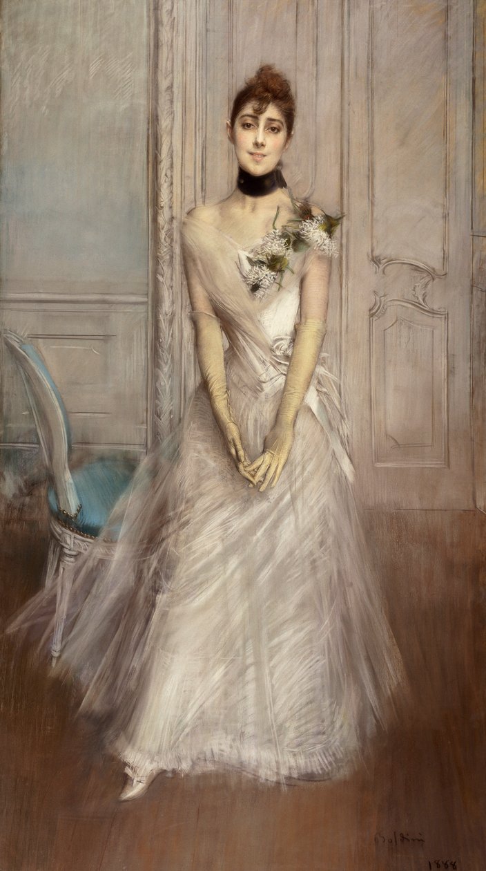 Porträtt av Emiliana Concha de Ossa av Giovanni Boldini