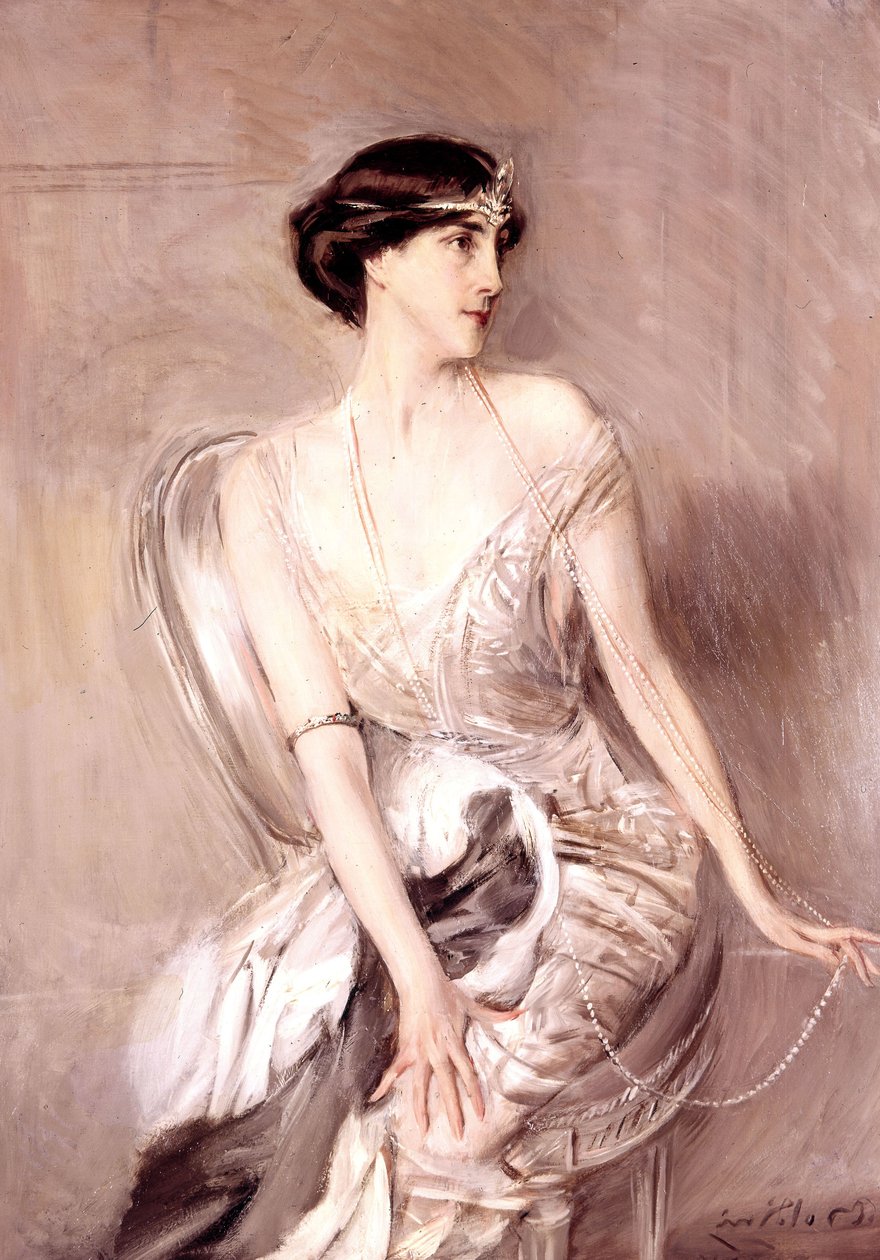 Porträtt av Genevieve Lantelme, ca. 1907 (målning) av Giovanni Boldini