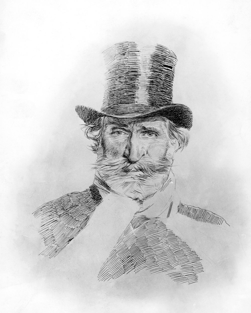 Porträtt av Giuseppe Verdi (Roncole Verdi av Giovanni Boldini