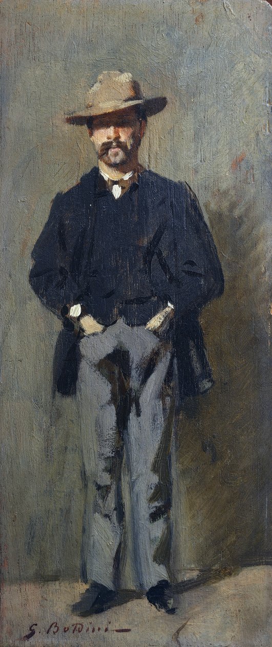 Porträtt av Leopoldo Pisacani av Giovanni Boldini