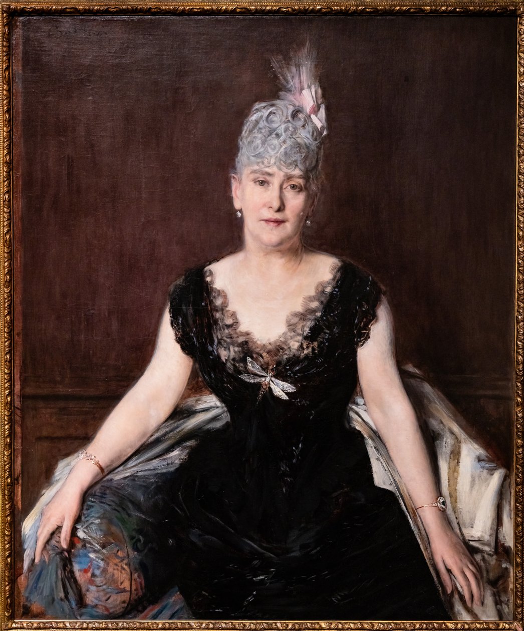 Porträtt av Madame Seligman av Giovanni Boldini