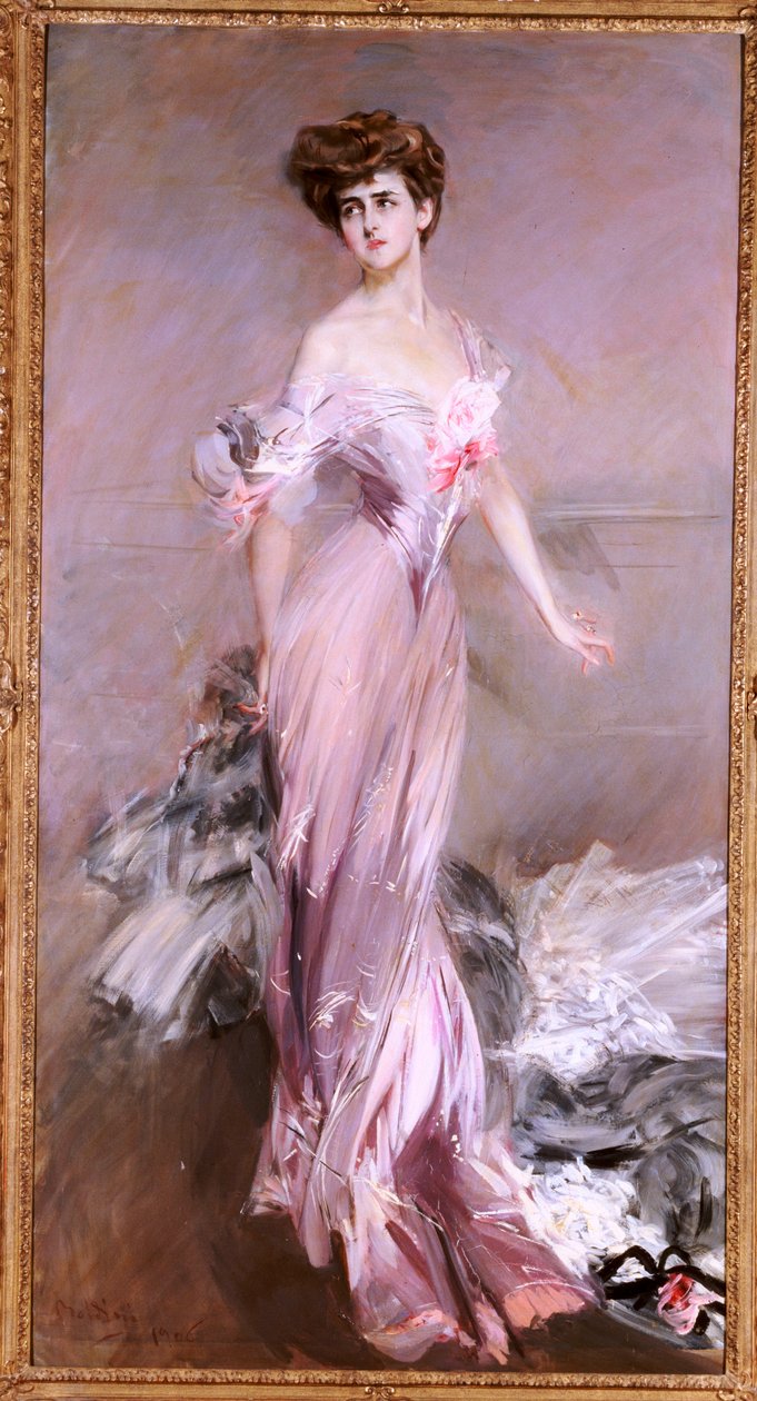 Porträtt av Mrs Howard-Johnston, 1906 av Giovanni Boldini