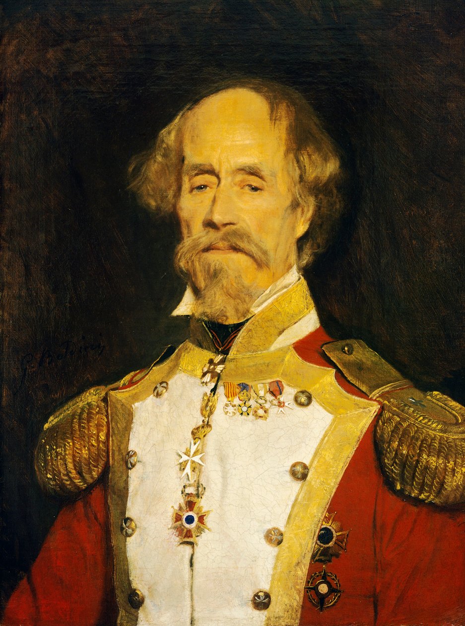 Porträtt av spansk general, av Giovanni Boldini (1842-1931), olja på duk, 62x48 cm av Giovanni Boldini