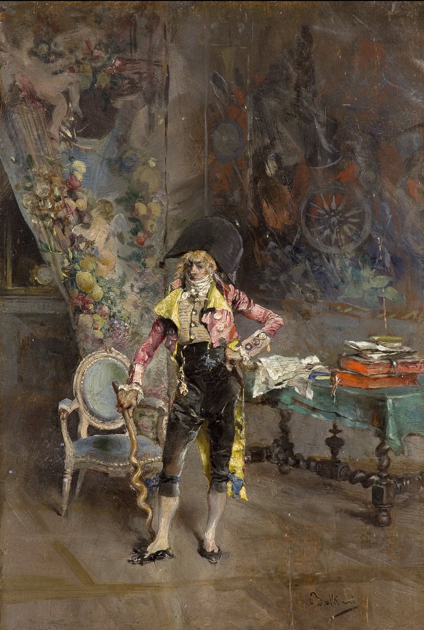Porträtt av en man av Giovanni Boldini