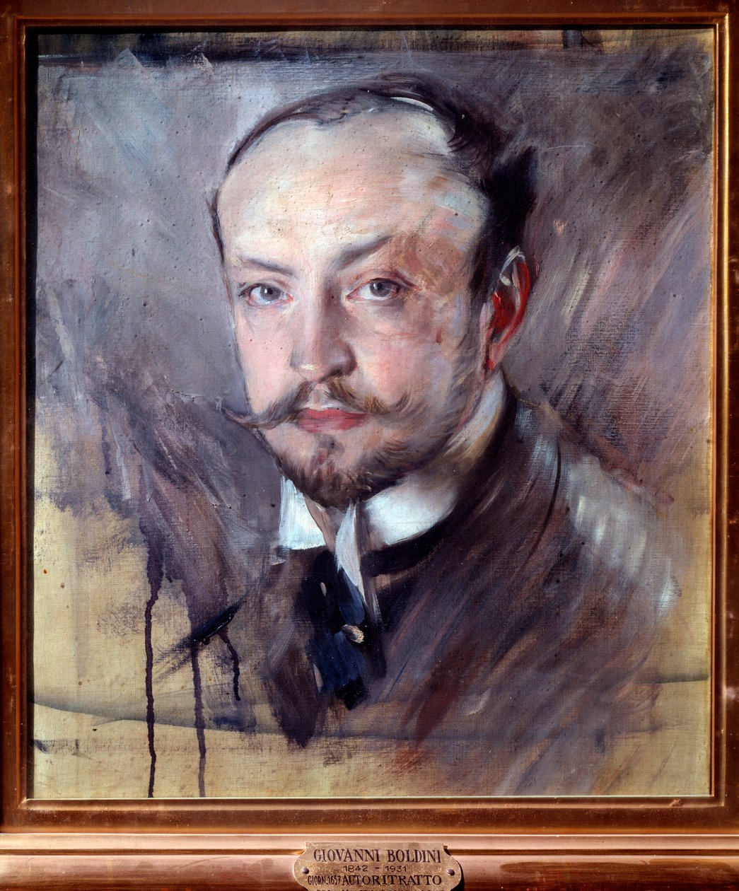 Självporträtt (olja på duk av Giovanni Boldini