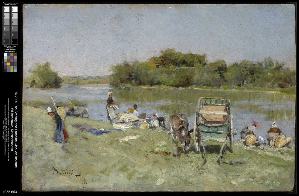 Tvätterskor av Giovanni Boldini