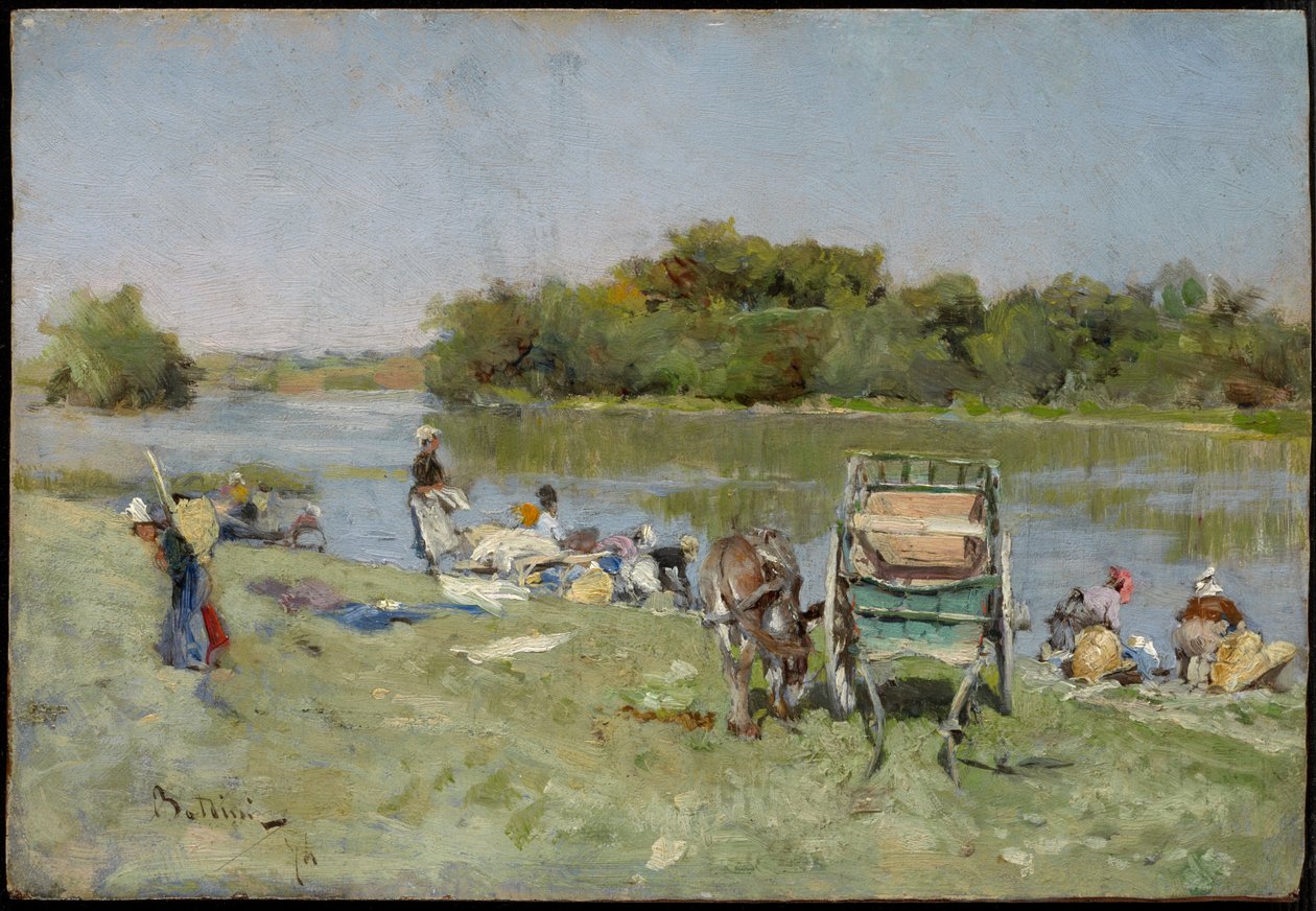 Tvätterskor av Giovanni Boldini