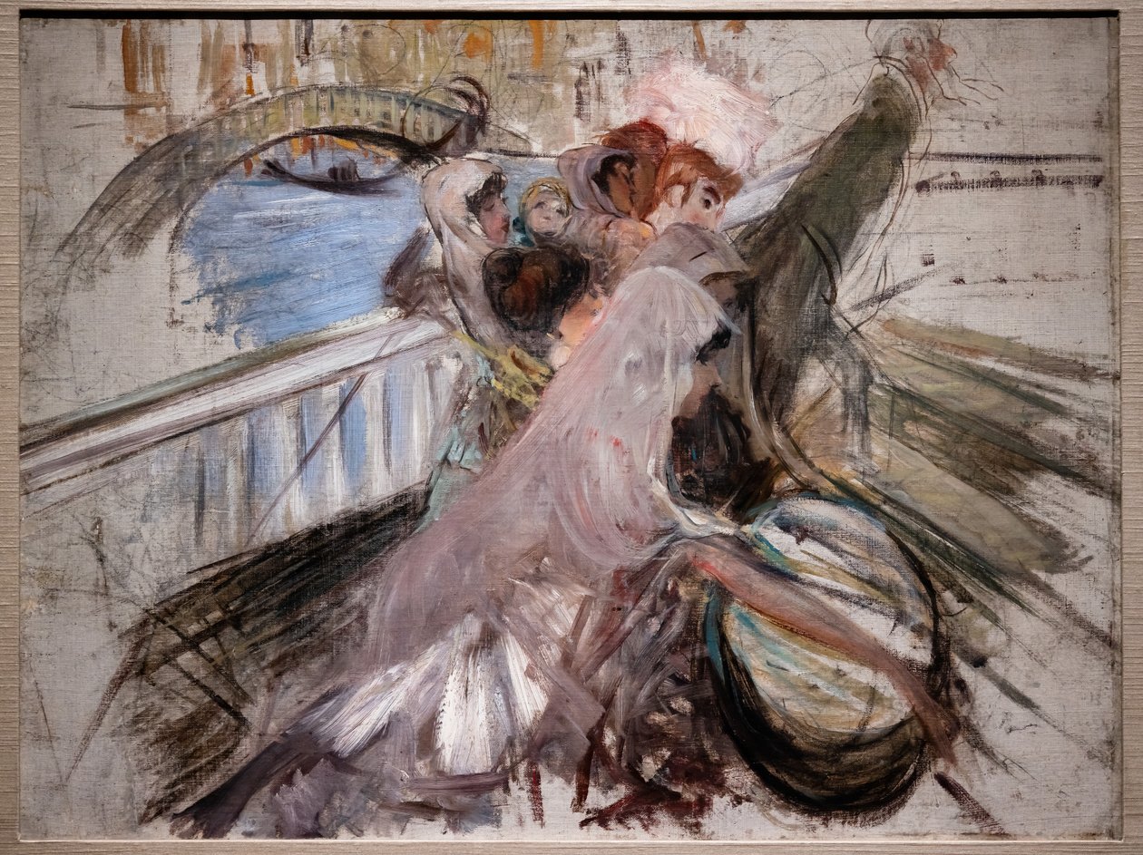 Kvinnor i Venedig av Giovanni Boldini