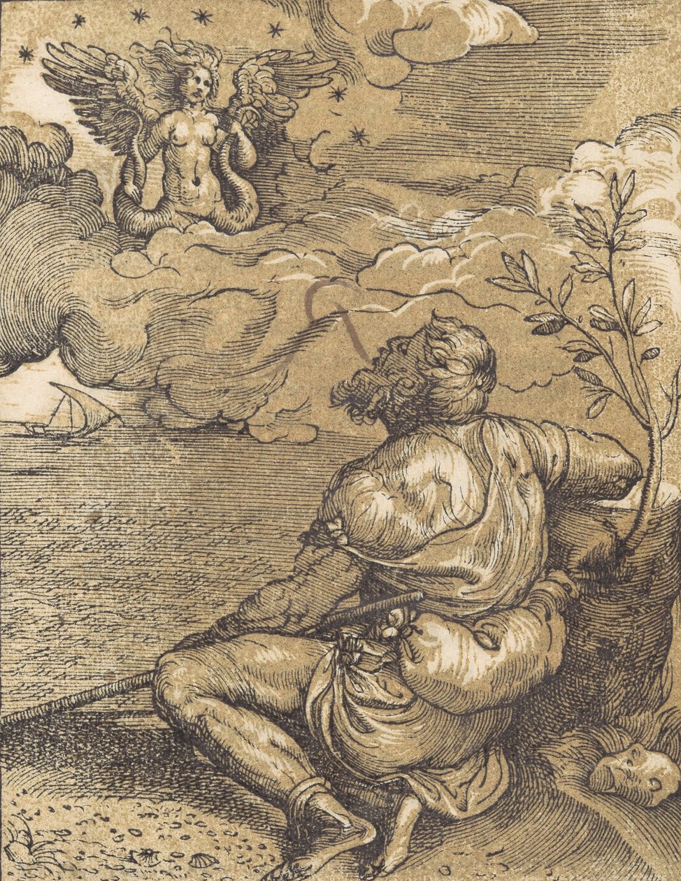 M. Pietro Aretinos rum, 23 januari 1537. av Giovanni Britto