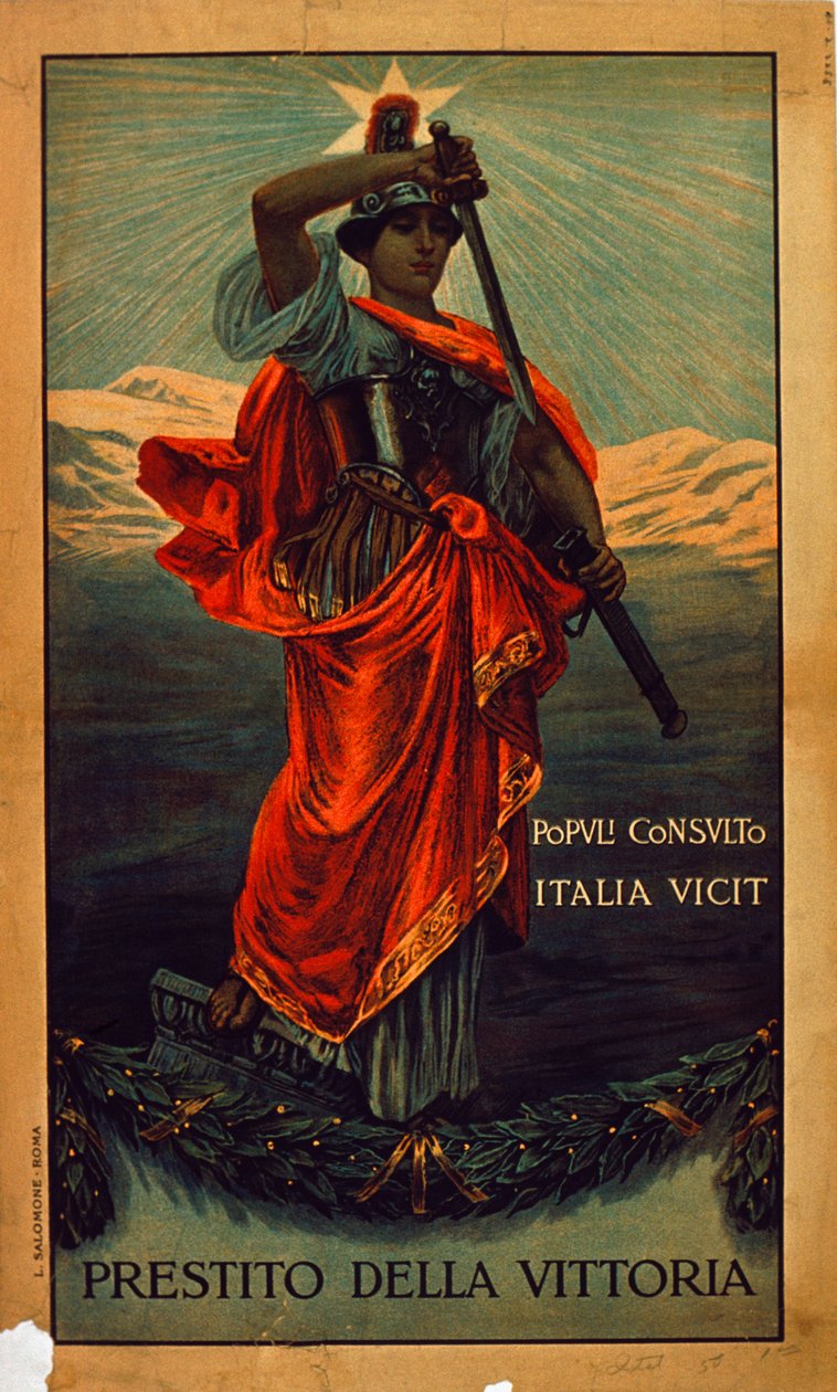 Italiensk militäraffisch, WWI: 