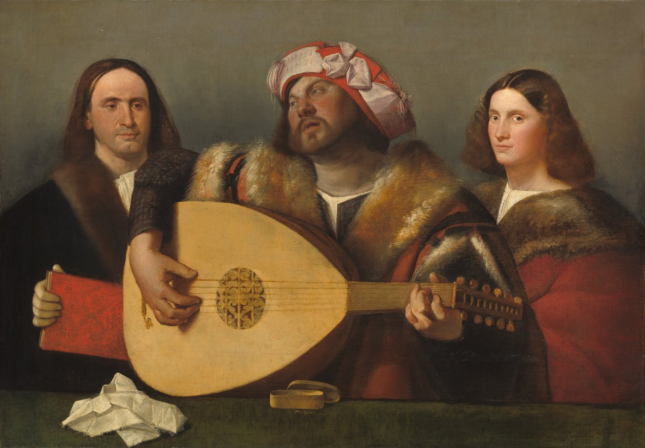 En konsert, c. 1518-1520. av Giovanni Cariani