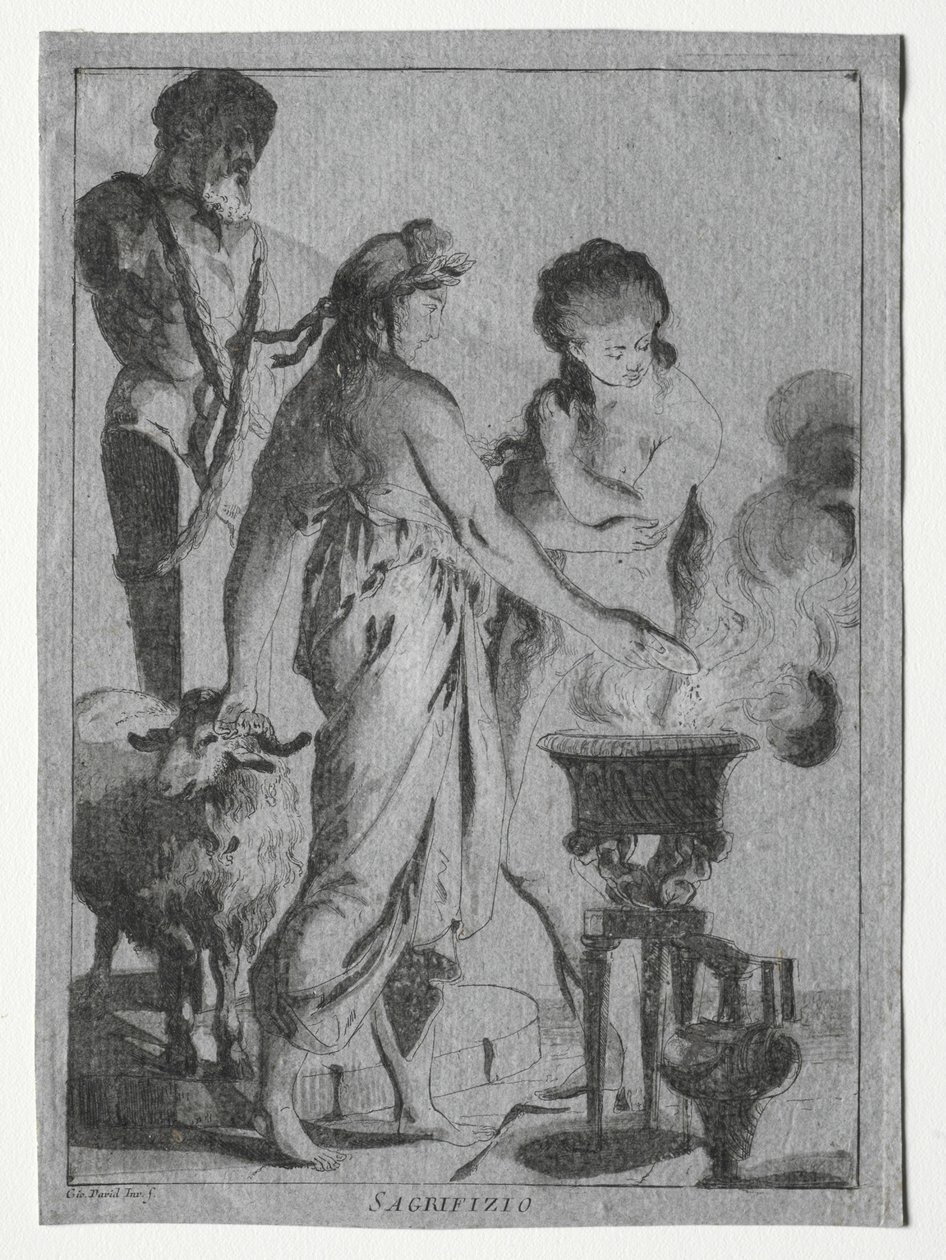 Offer, c. 1775-1776. av Giovanni David