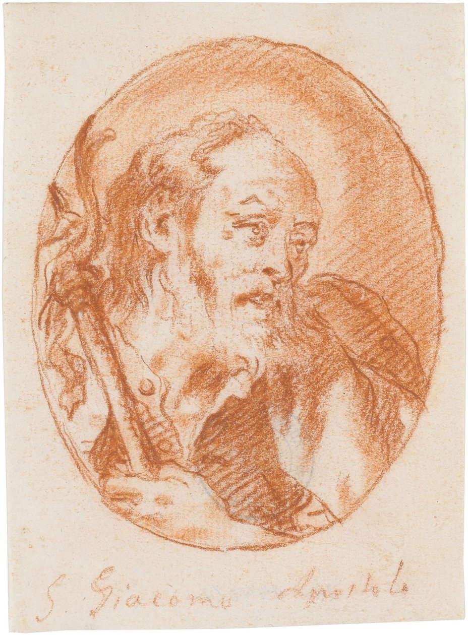 Der heilige Jakobus av Giovanni Domenico Tiepolo