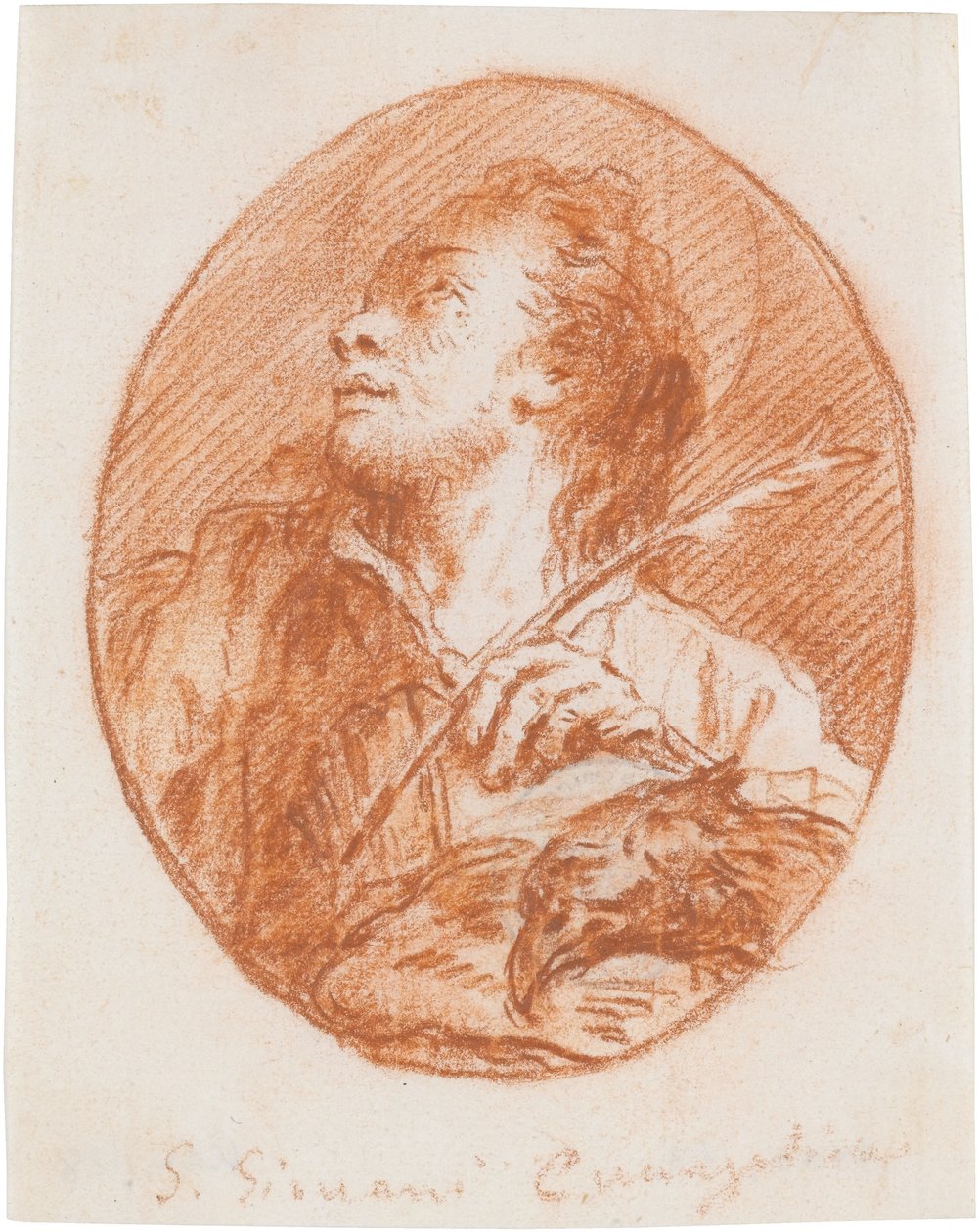 Johannes evangelisten av Giovanni Domenico Tiepolo