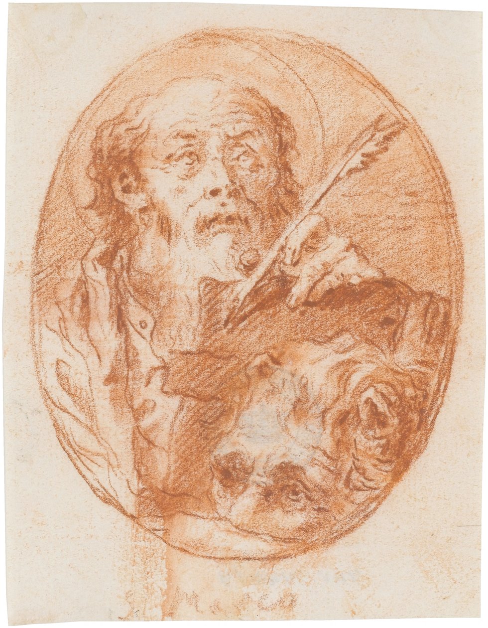 Den helige Markus av Giovanni Domenico Tiepolo