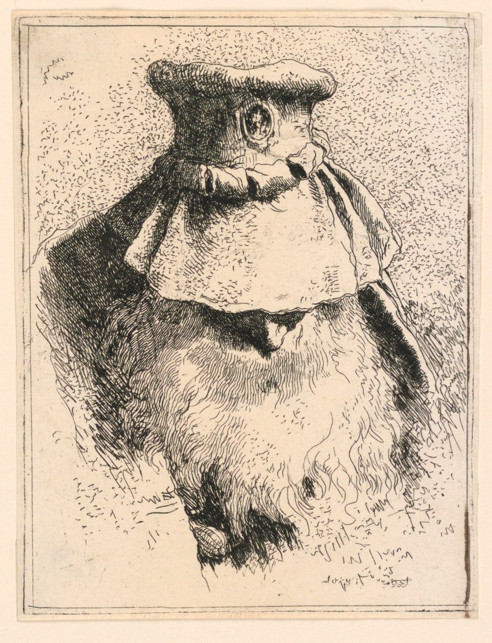 Samling av huvuden av Giovanni Domenico Tiepolo