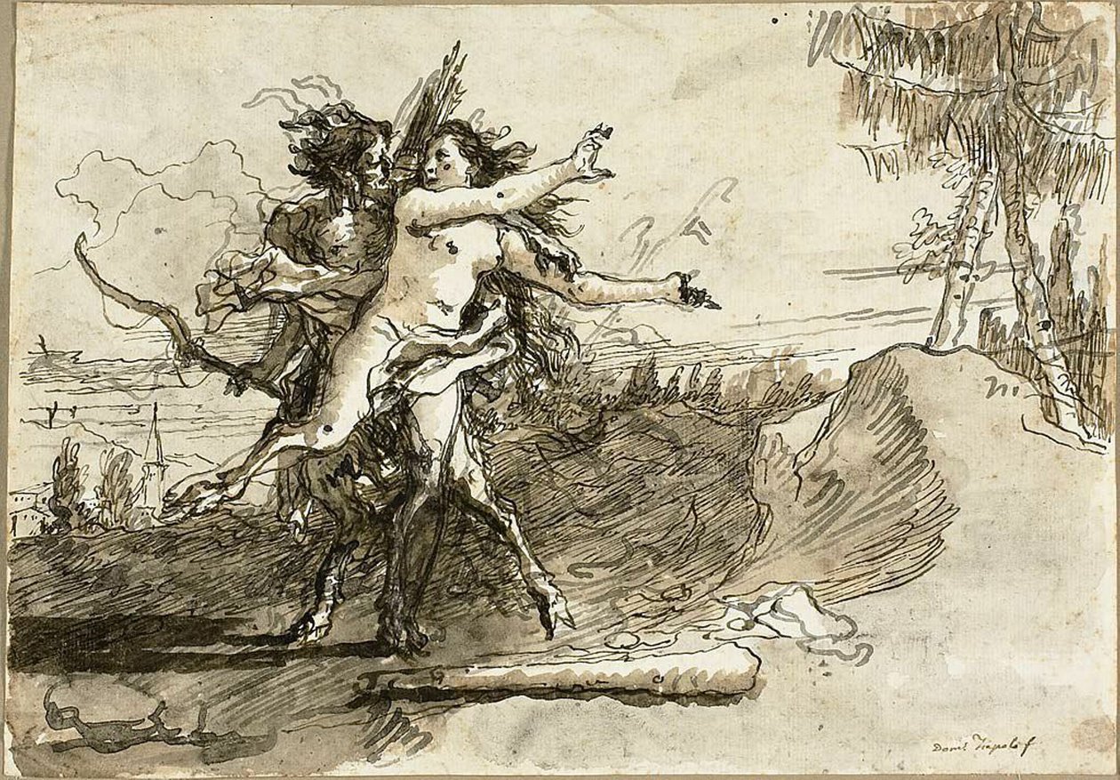 swedish av Giovanni Domenico Tiepolo