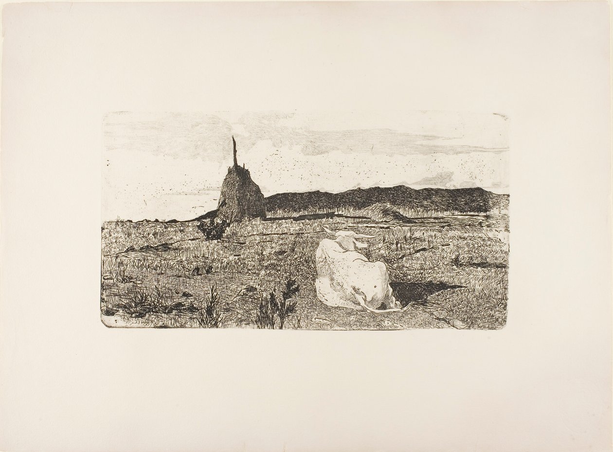 Heliga ko av Giovanni Fattori