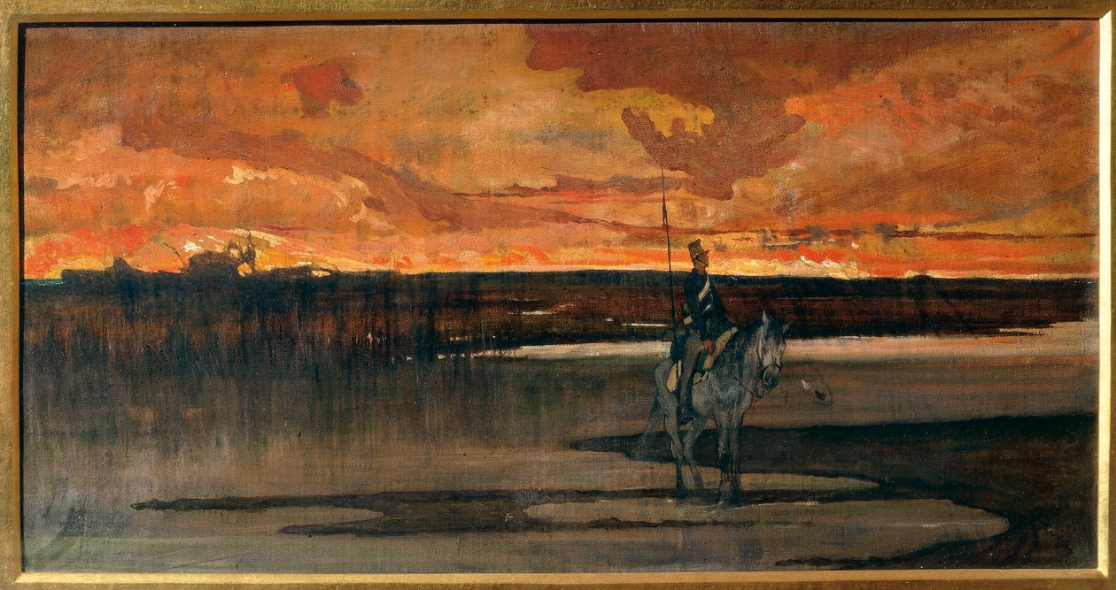 Italien, Florens, Lancer av Giovanni Fattori