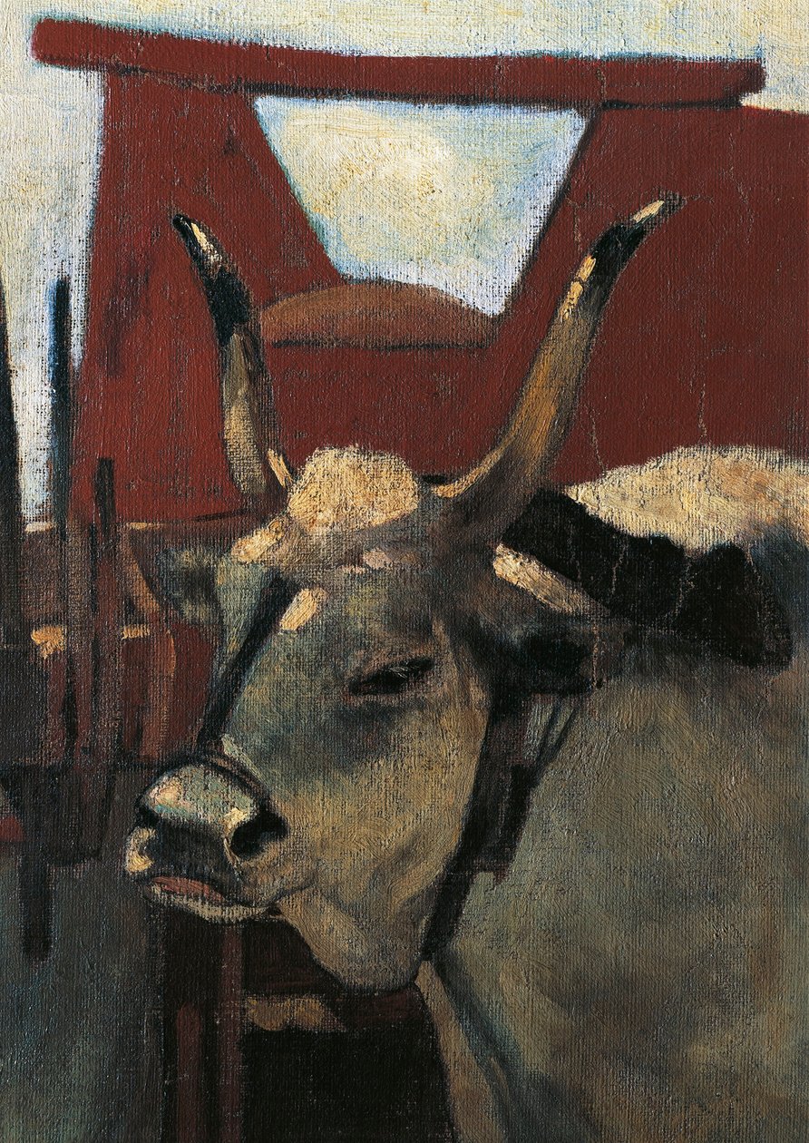 Italien, Florens, Maremma Toscana, cirka 1894, detalj av Giovanni Fattori