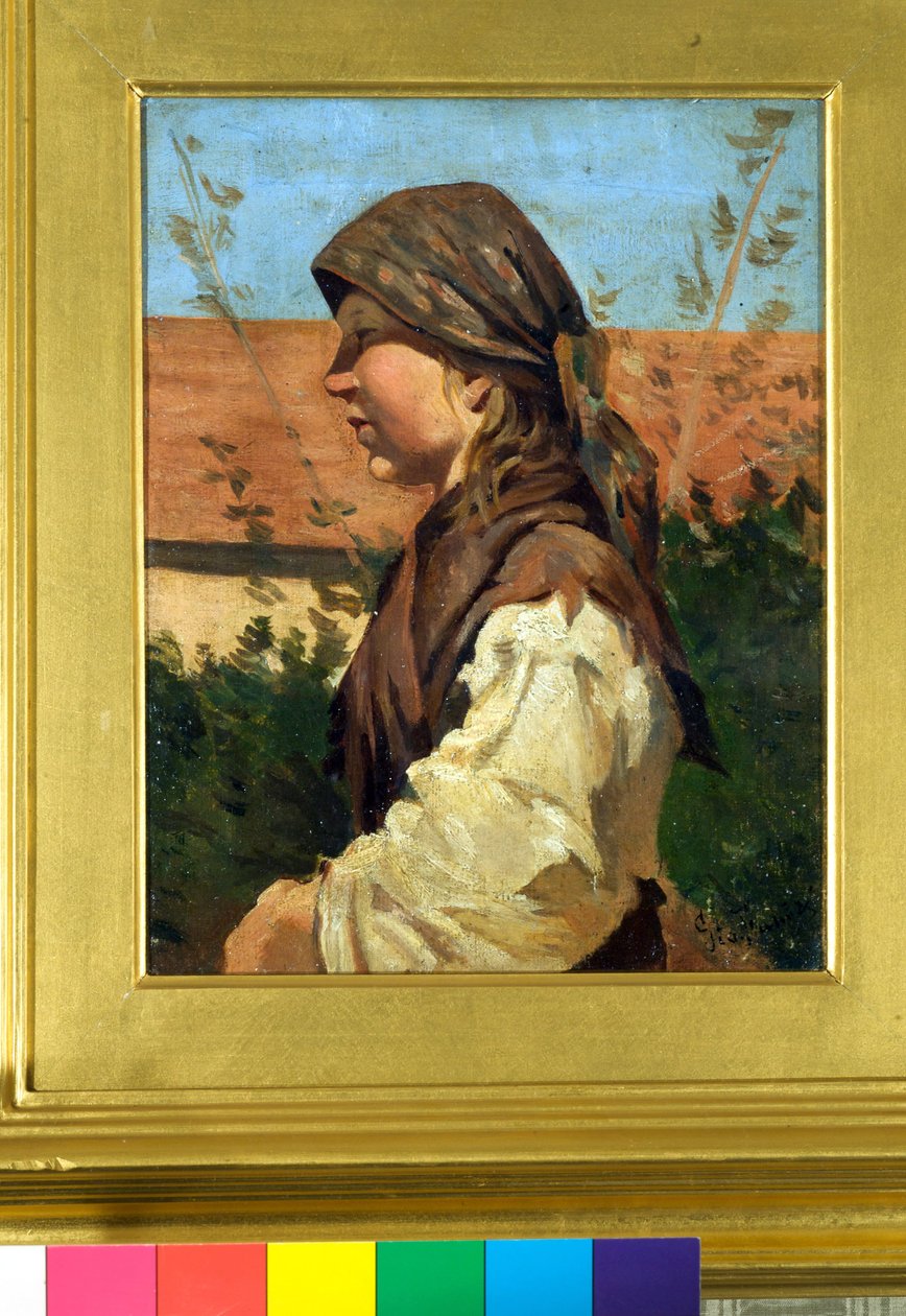 "Svedhuggaren" av Giovanni Fattori