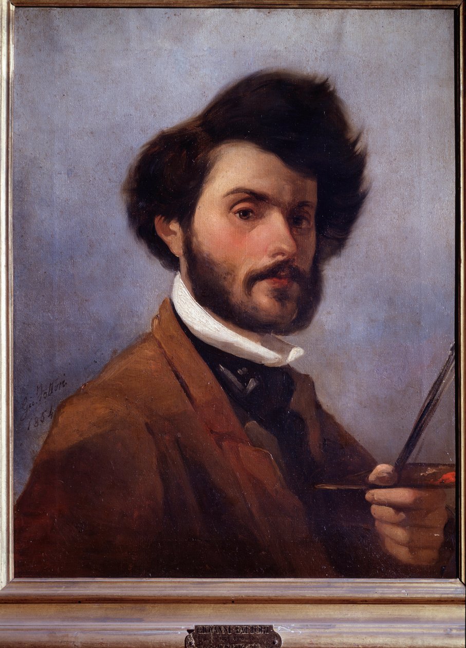 Självporträtt vid 29 års ålder (Målning av Giovanni Fattori
