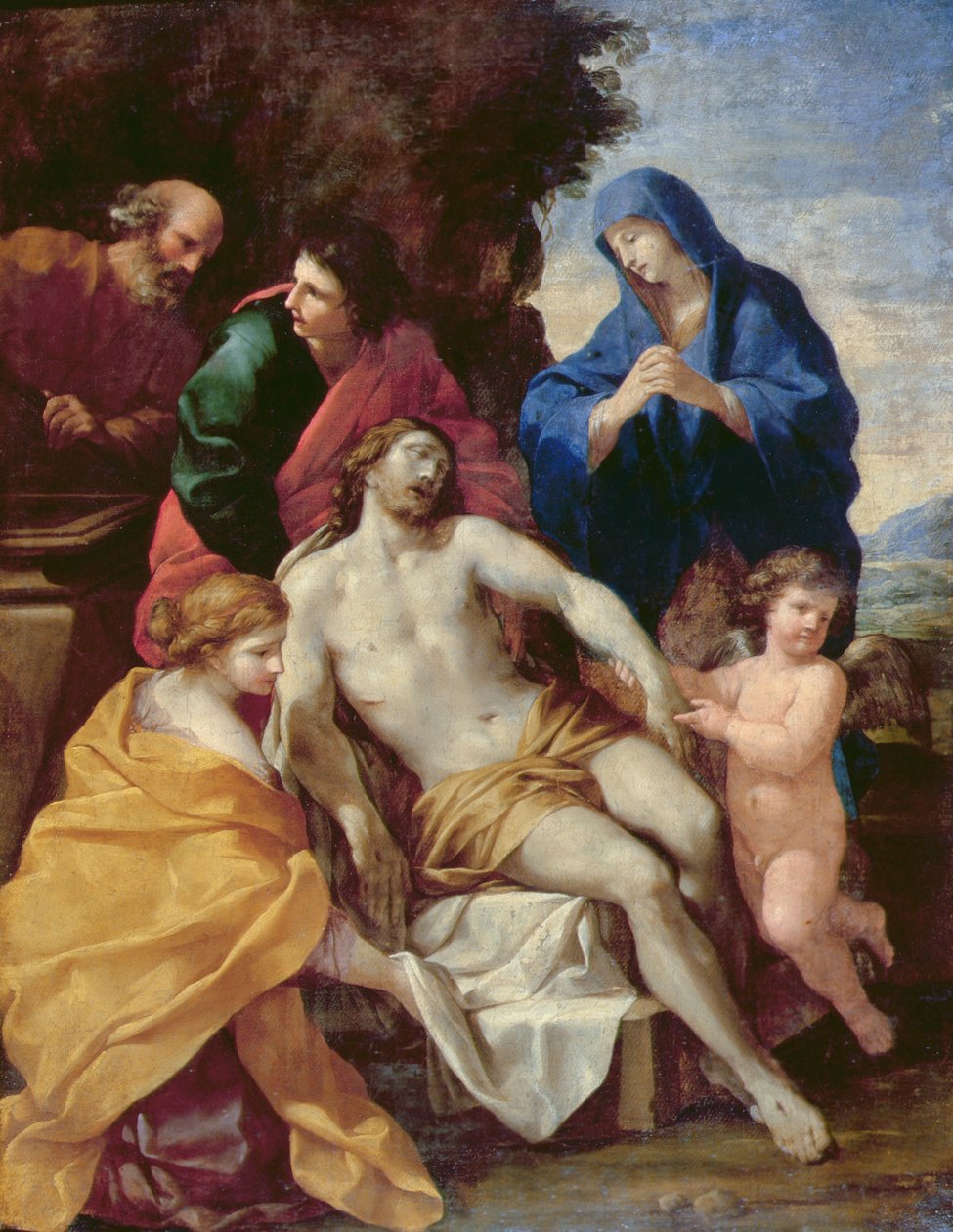 Entombent, ca 1638 (olja på duk) av Giovanni Francesco (1610 62) Romanelli