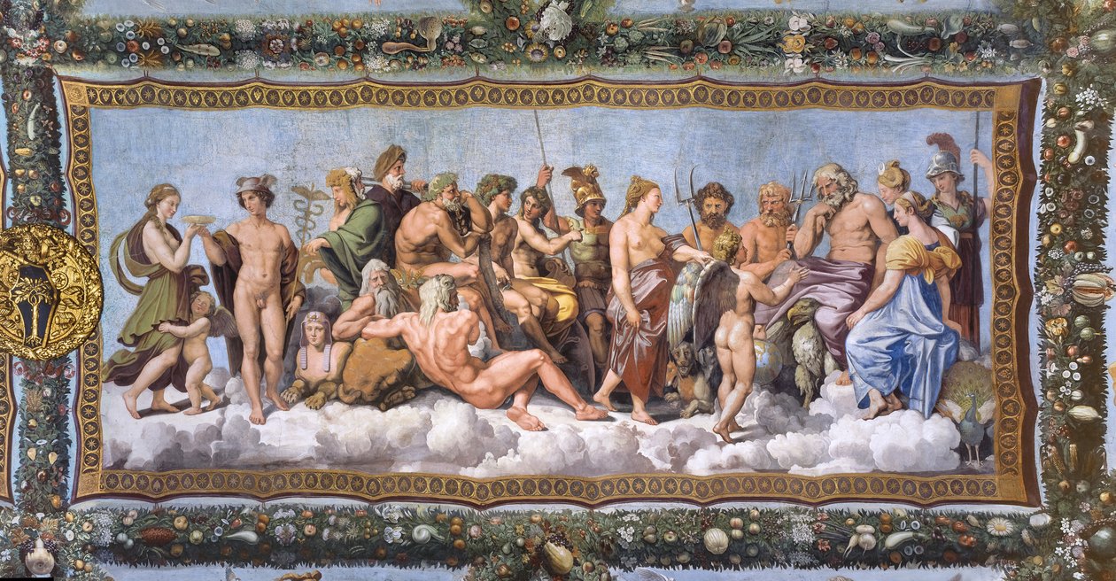 gudarnas råd av Giovanni Francesco (c.1488 1528) Penni