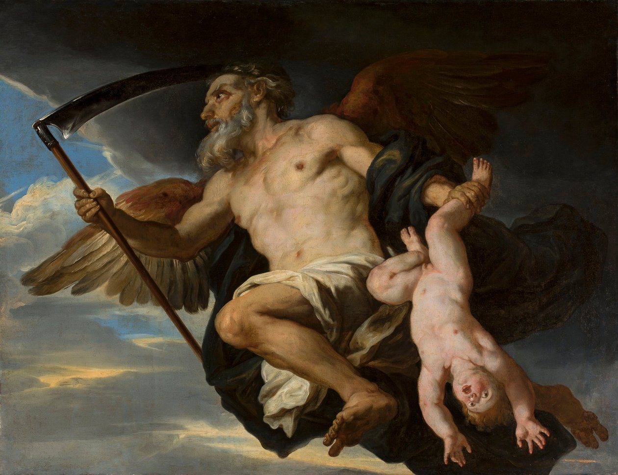 Kronos av Giovanni Francesco Romanelli