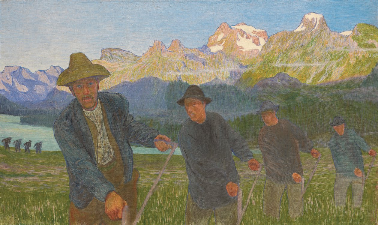 Gräsklippare av Giovanni Giacometti