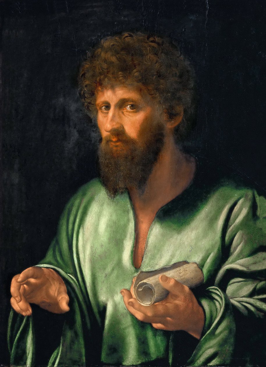 Renässansen: En filosof från antiken par Savoldo, Giovanni Girolamo (1480/85-1548) av Giovanni Girolamo Savoldo