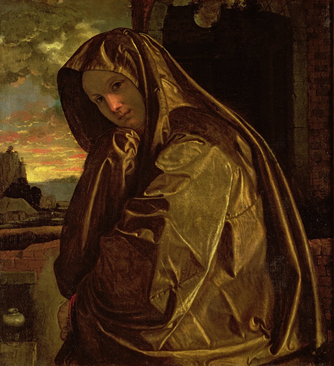 S:ta Maria Magdalena av Giovanni Girolamo Savoldo