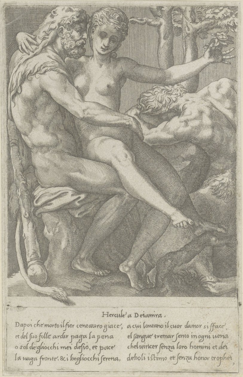Loves of the Gods (serietitel) av Giovanni Jacopo Caraglio