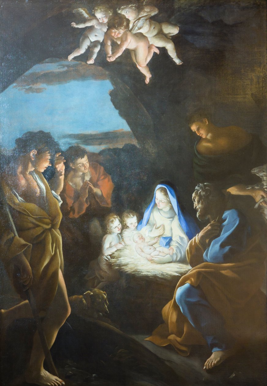 Nativity av Giovanni Lanfranco