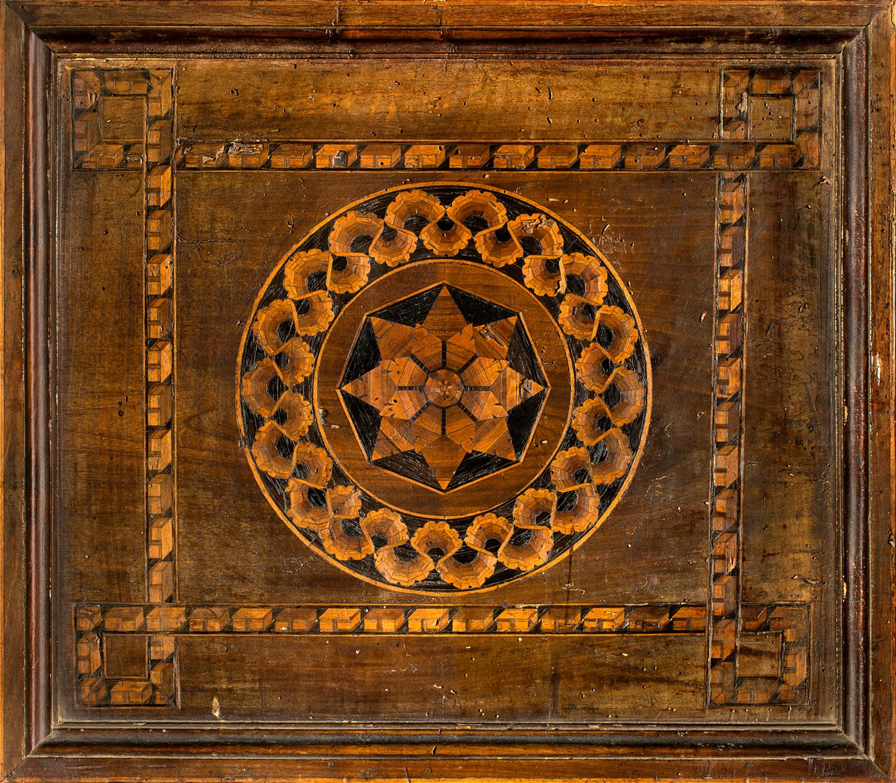 Lignaean Canonical Choir, inlagd av Giovanni Maria Platina 1484, Lower Stall av Giovanni Maria Platina
