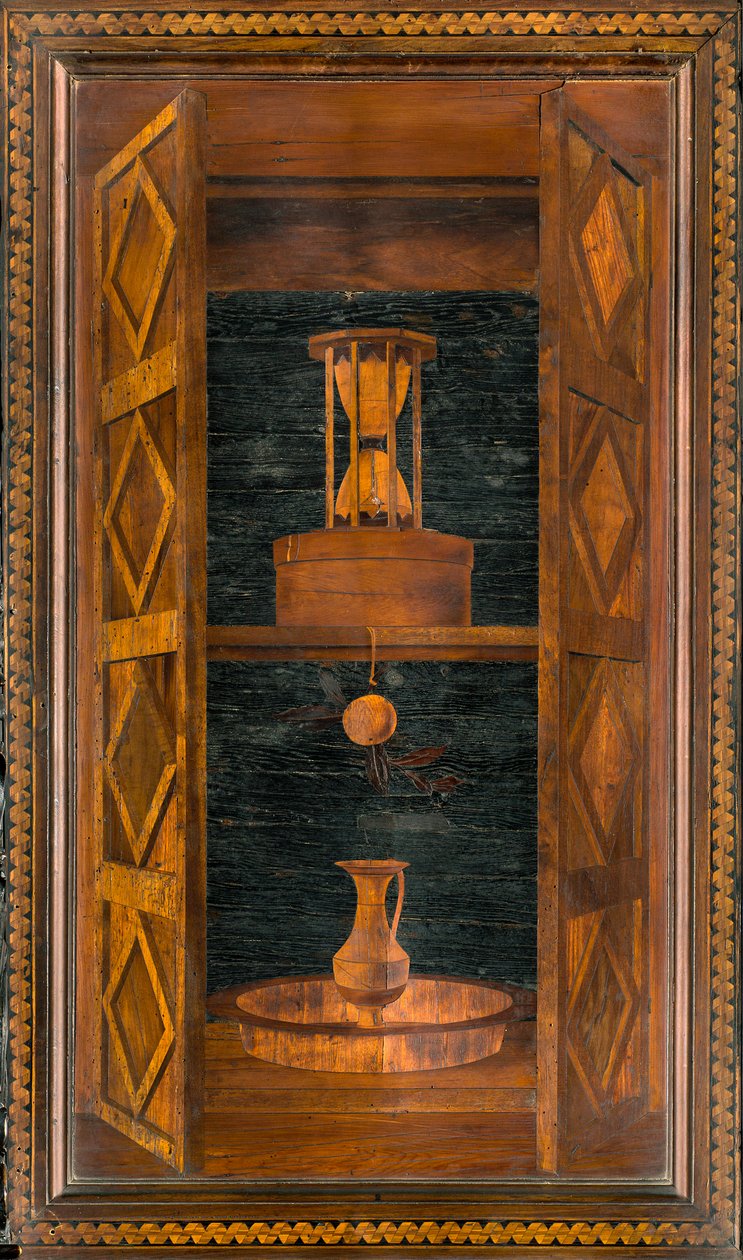 Lignaean Canonical Choir, inlagd av Giovanni Maria Platina 1484, Superior Stall av Giovanni Maria Platina