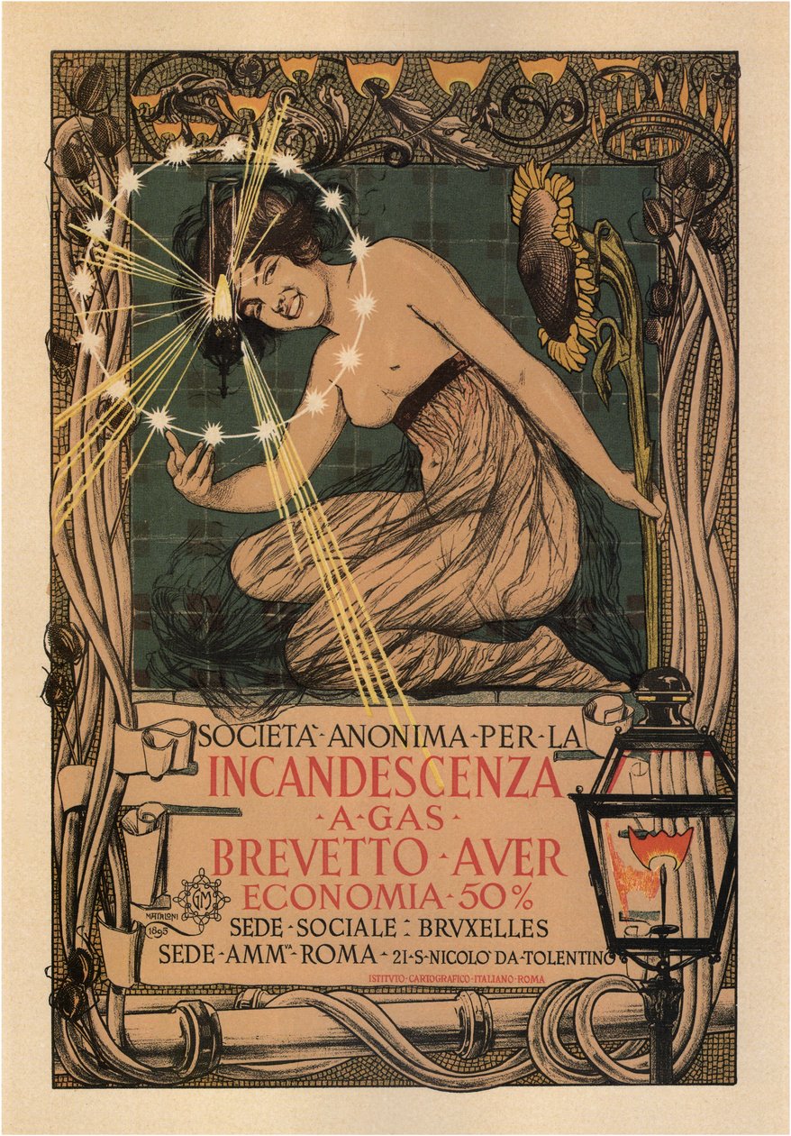 Glow company, 1895 av Giovanni Mataloni