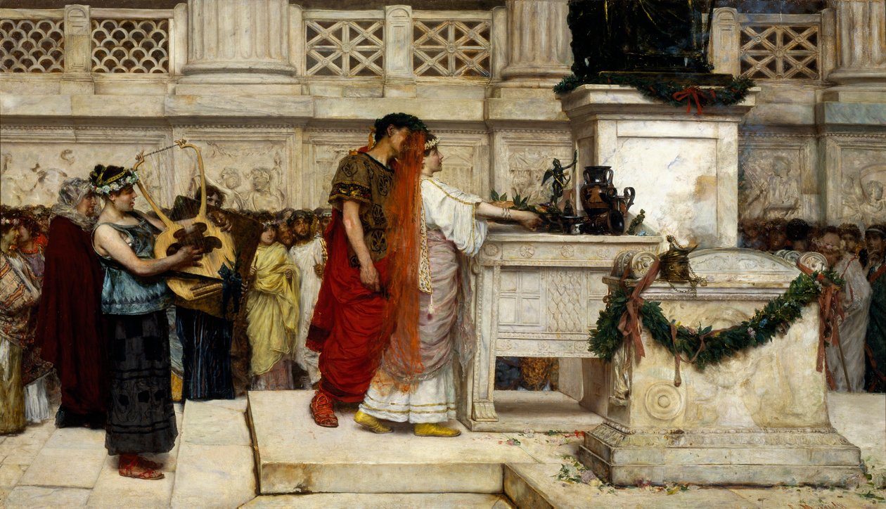 Frieri, av Giovanni Muzzioli (1854-1894) av Giovanni Muzzioli