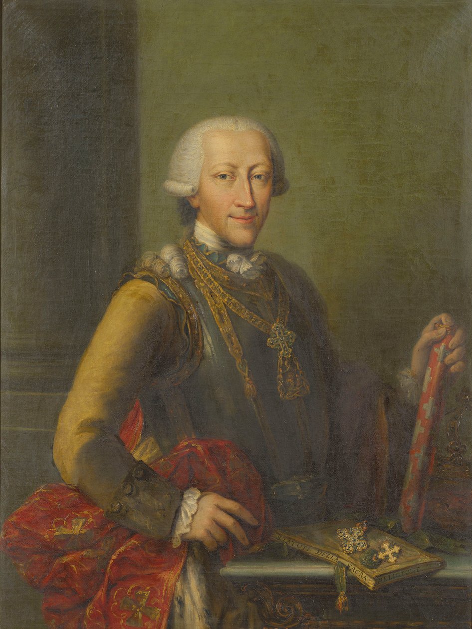 Porträtt av kung Victor Amadeus III av Sardinien 1726-1796, 1700-talet. av Giovanni, Panealbo