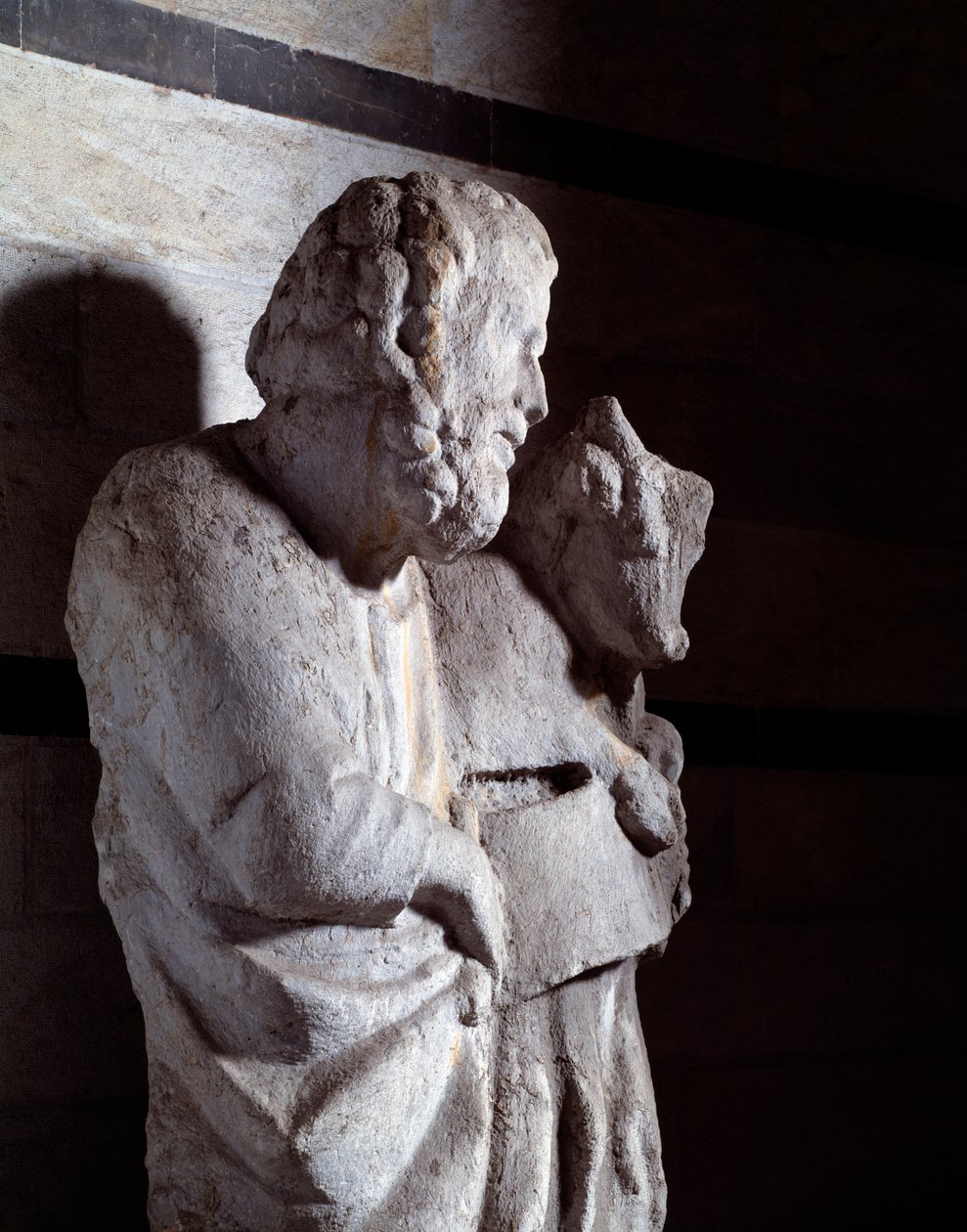Evangelisten Luke (marmorskulptur, ca 1306) av Giovanni Pisano