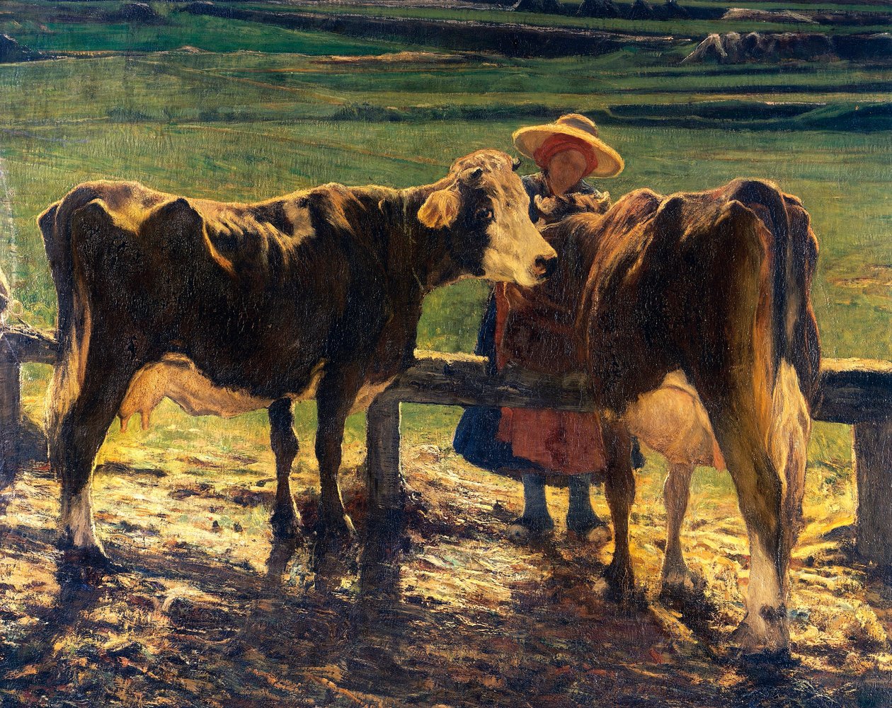 Betning av Giovanni Segantini