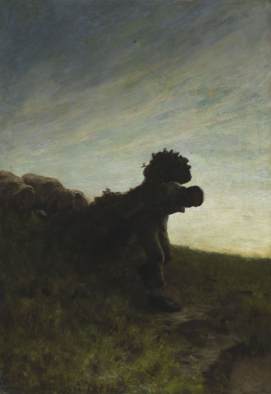 Dagens sista uppgift Dagens sista uppgift, 1884. av Giovanni Segantini