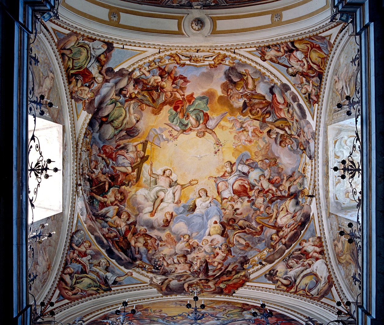 Jungfruns kröning, 1725 av Giovanni Tuccari