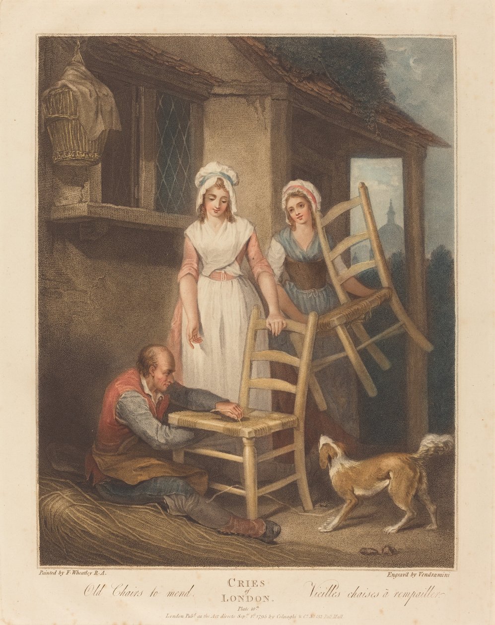 swedish av Giovanni Vendramini after Francis Wheatley